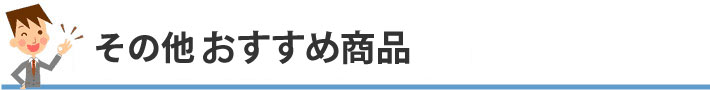 その他おすすめ商品