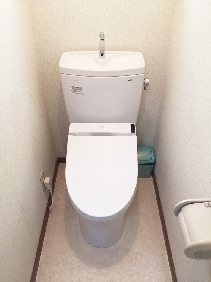 柏市桜台のリフォーム　K様　トイレ交換工事