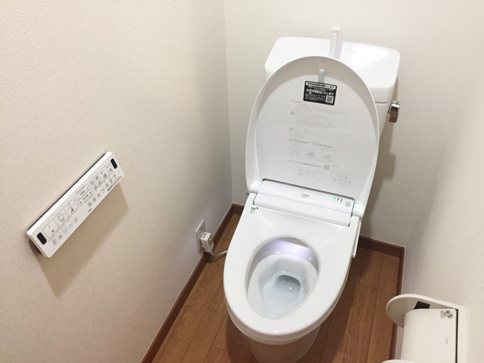 市川市大町のリフォーム　I 様　トイレ改修工事